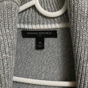 Banana Republic Gray Cardigan